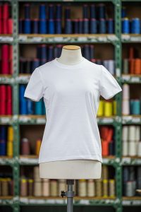 EMO - T-shirt blanc - Coupé cousu